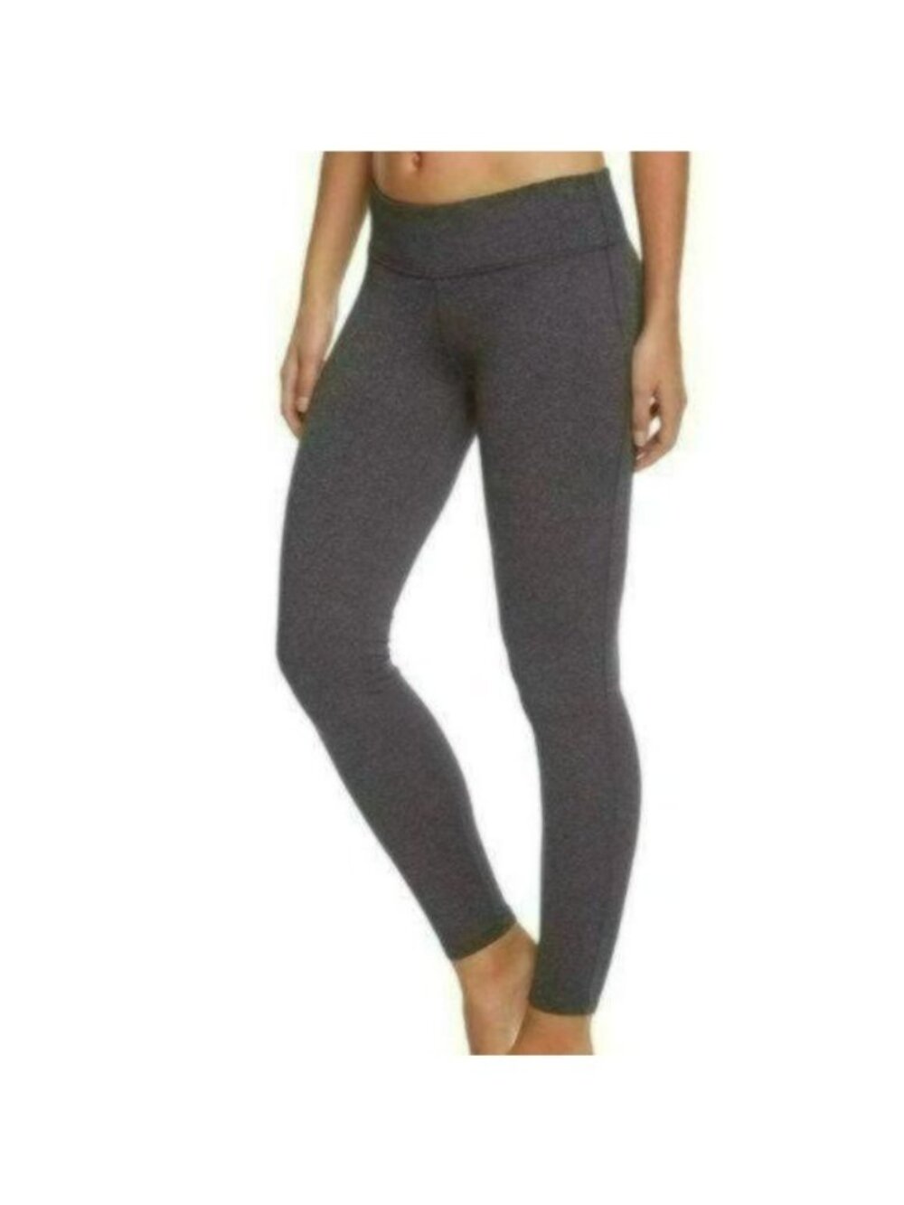 Prana Ashley Women's Small Gray Mid Rise Tight Fit Ankle Activewear Leggings